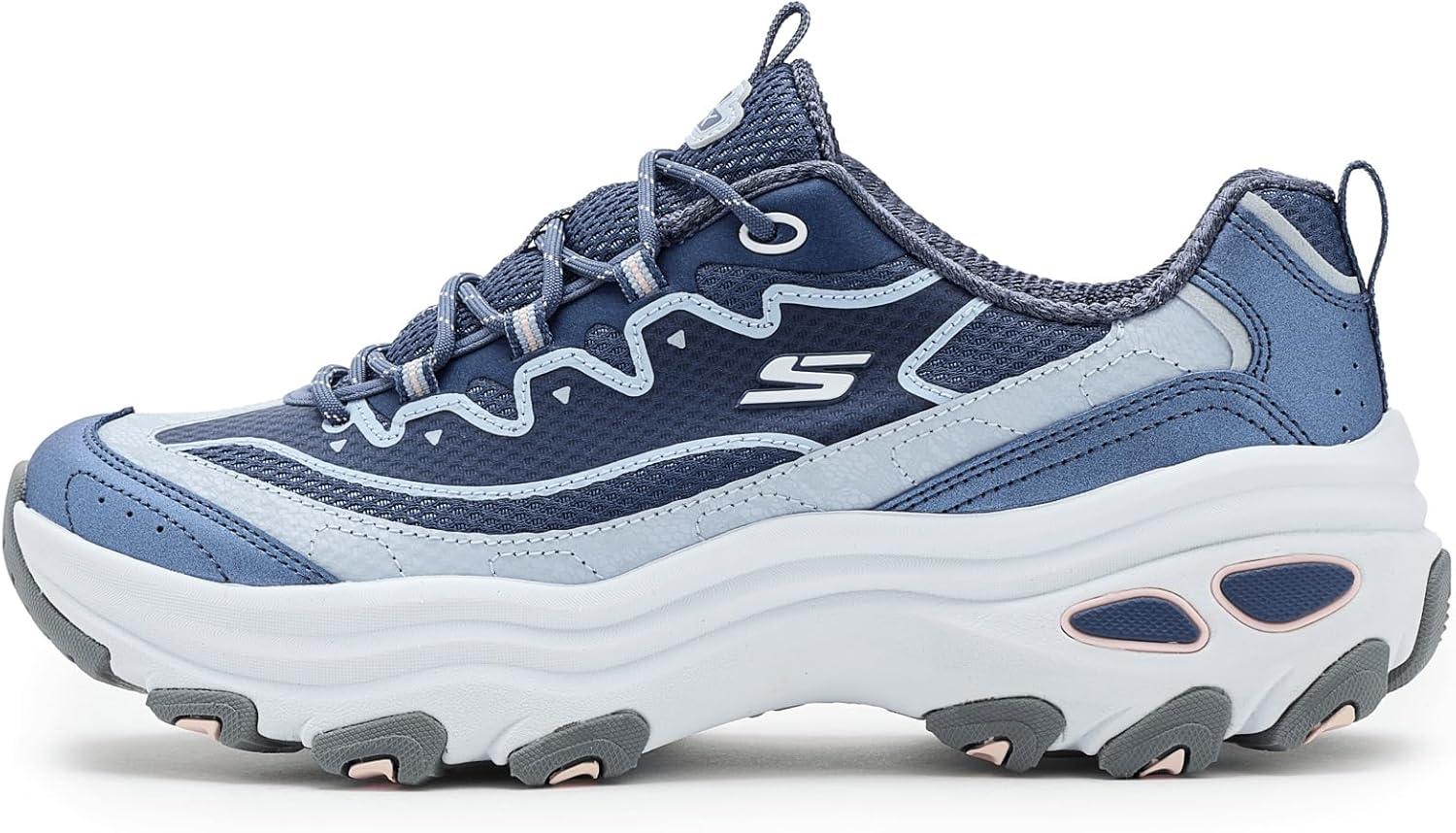 image:imageSkechers Womens DLite MaxBlue Light Blue