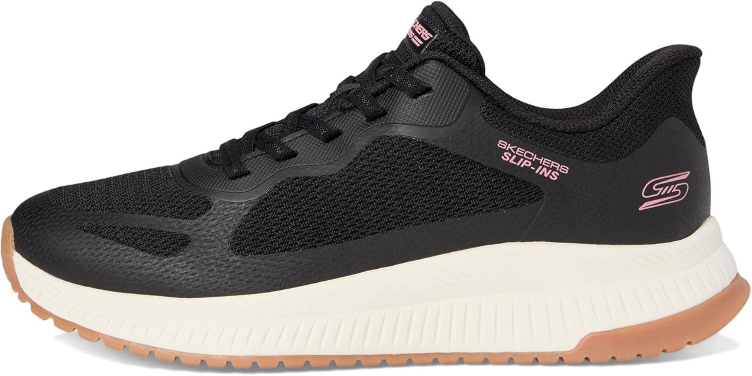image:imageSkechers Womens Hands Free Slipins Bobs Squad 4 Staple LookBlack