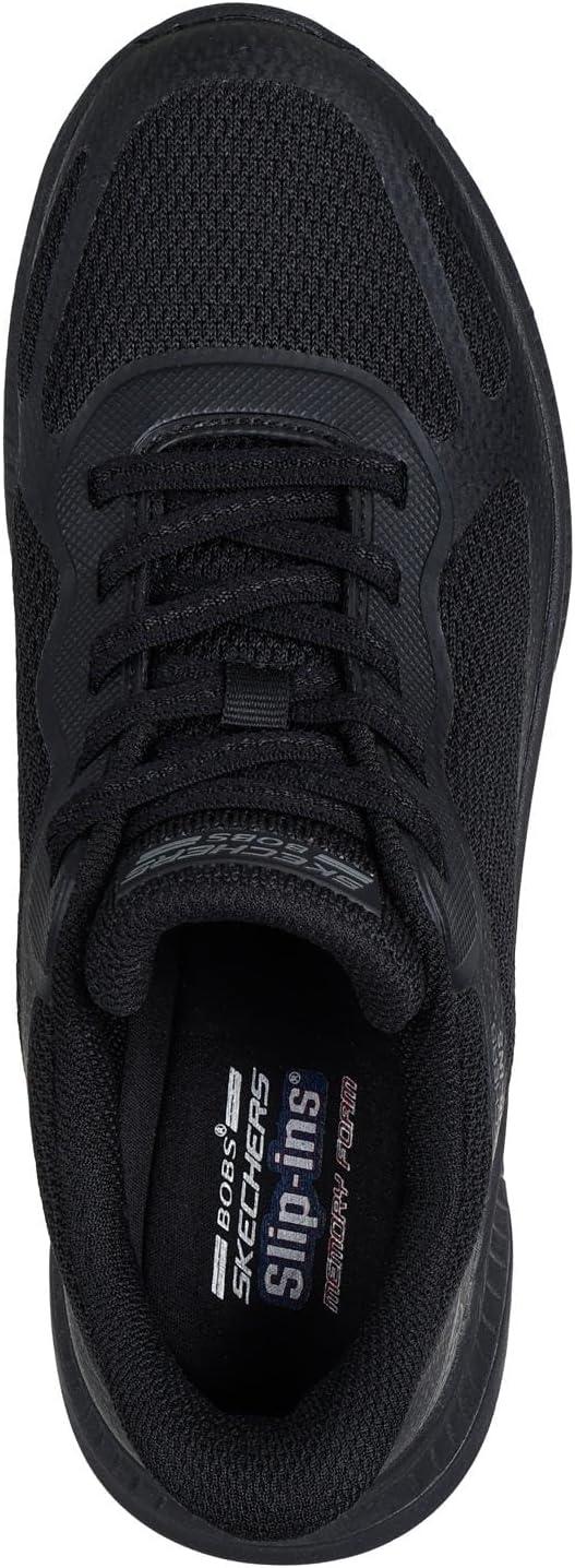 image:imageSkechers Womens Hands Free Slipins Bobs Squad 4 Staple LookBlackBlack