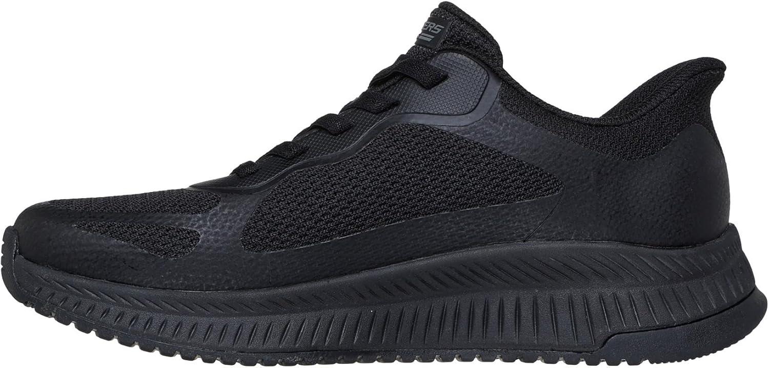 image:imageSkechers Womens Hands Free Slipins Bobs Squad 4 Staple LookBlackBlack