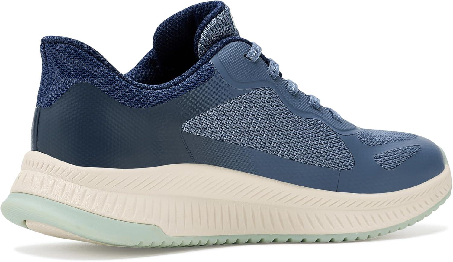 image:imageSkechers Womens Hands Free Slipins Bobs Squad 4 Staple LookBlue Multi