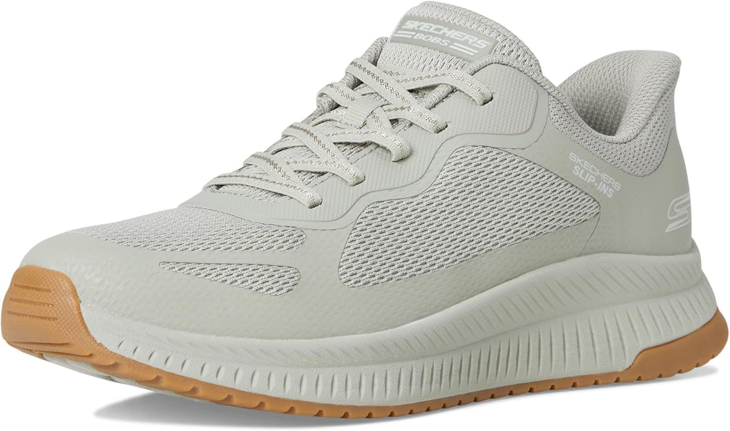 image:imageSkechers Womens Hands Free Slipins Bobs Squad 4 Staple LookOlive