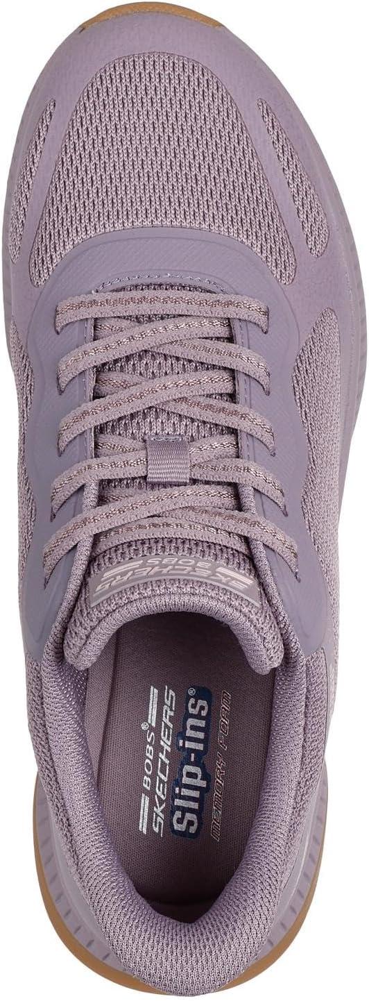 image:imageSkechers Womens Hands Free Slipins Bobs Squad 4 Staple LookPettrot Purrple