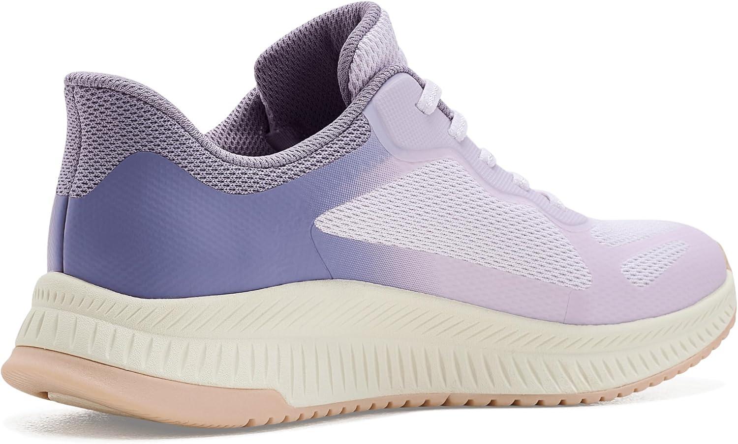 image:imageSkechers Womens Hands Free Slipins Bobs Squad 4 Staple LookPurple Multi