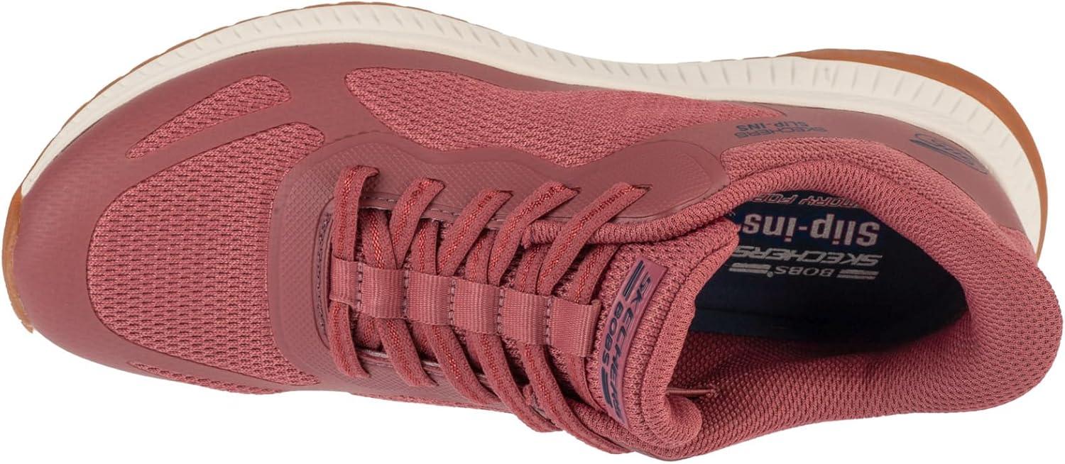 image:imageSkechers Womens Hands Free Slipins Bobs Squad 4 Staple LookRose