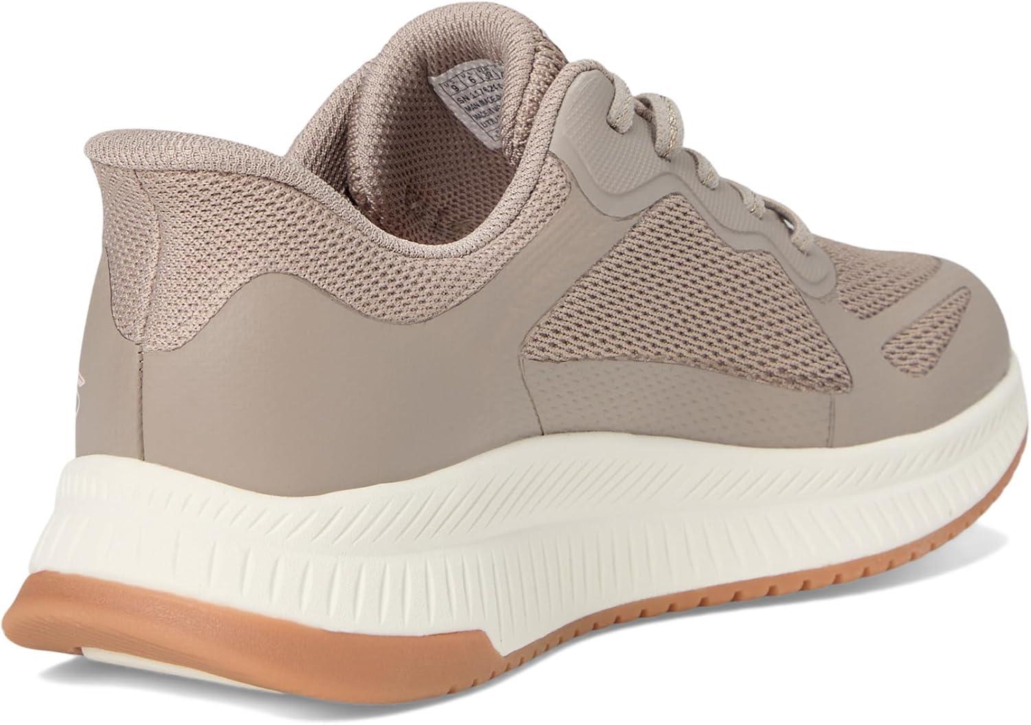 image:imageSkechers Womens Hands Free Slipins Bobs Squad 4 Staple LookTaupe