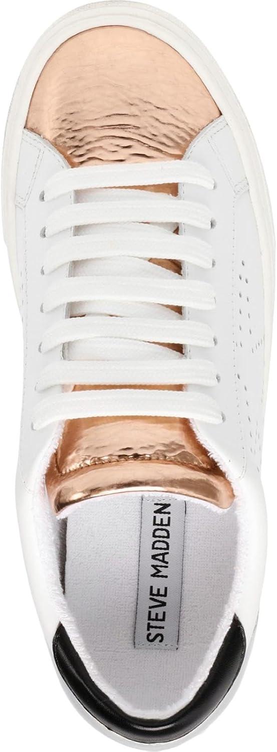 image:imageSteve Madden Womens Rezume SneakerRose Gold Multi