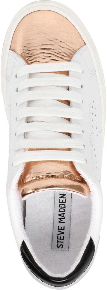 image:imageSteve Madden Womens Rezume SneakerRose Gold Multi