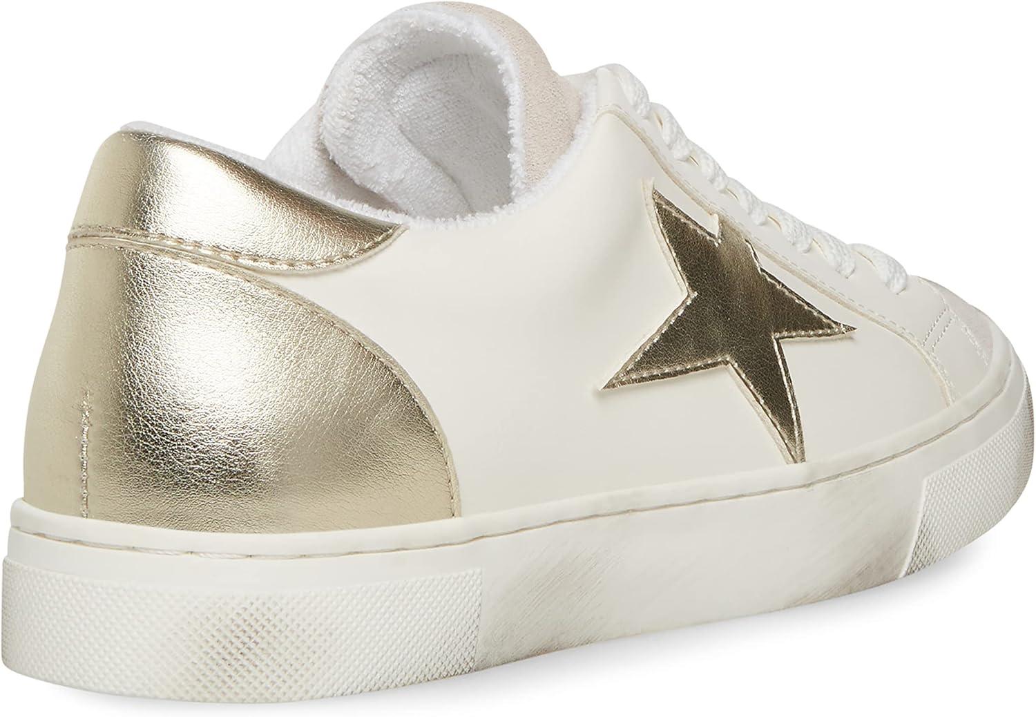 image:imageSteve Madden Womens Rezume SneakerWhiteGold