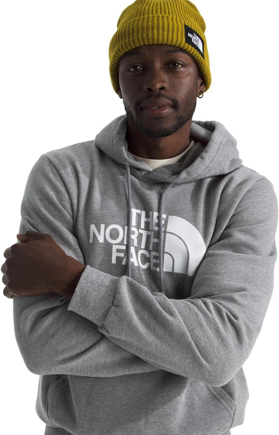 image:imageThe North Face mens Evolution Half Dome Hoodie Adventure Ready Hood With Adjustable Drawcord Kangaroo Hand PocketTnf Mid Grey Heather