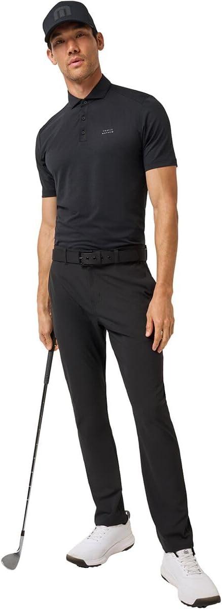 image:imageTravisMathew Mens Heater Active PoloBlack