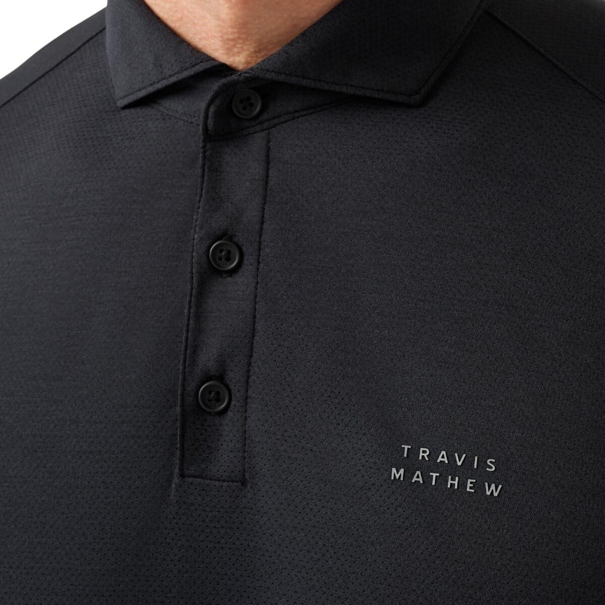 image:imageTravisMathew Mens Heater Active PoloBlack