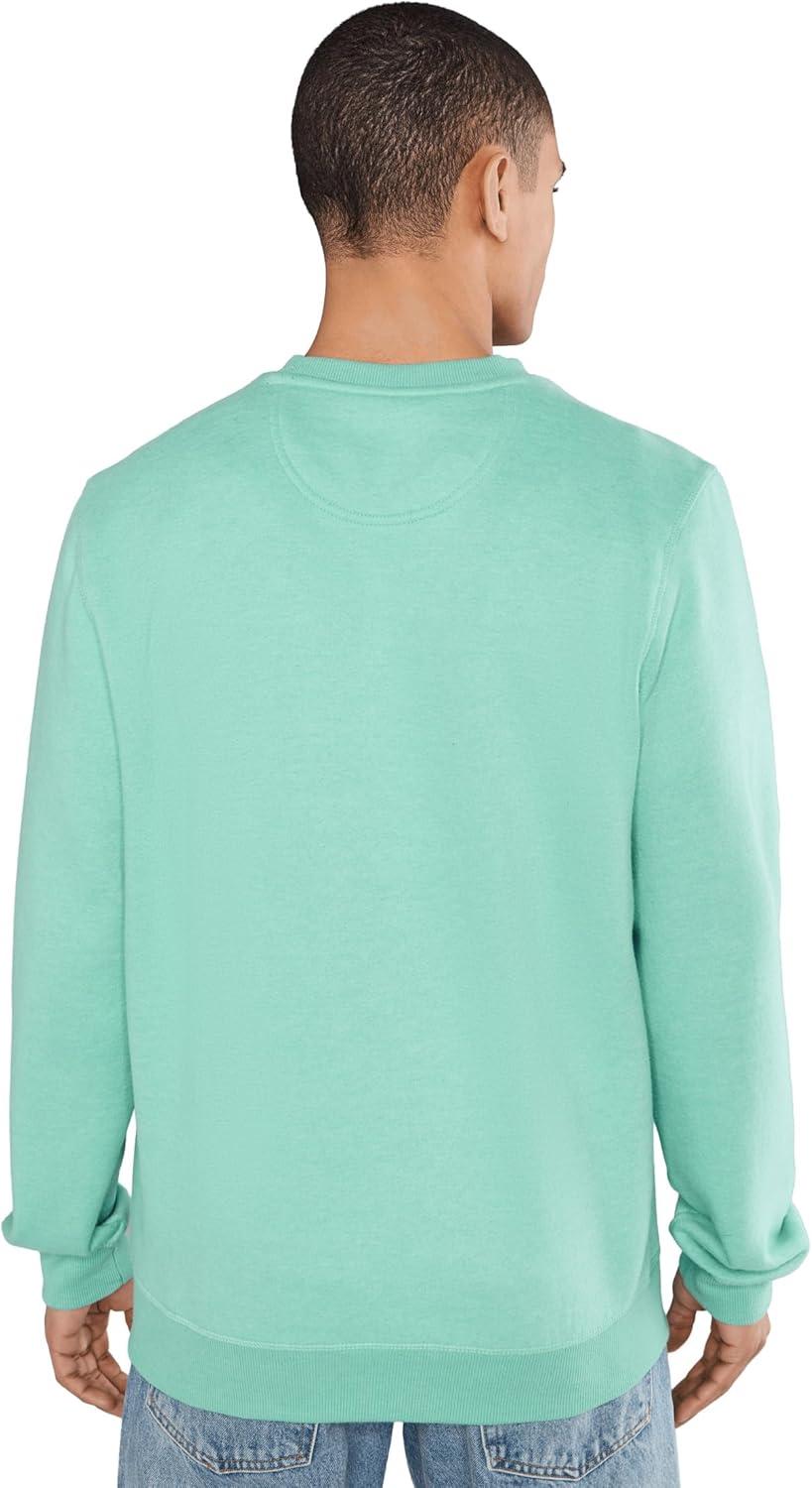 image:imageUS Polo Assn mens Long Sleeve Popover Crew Neck Fleece SweatshirtJade Stone Heather
