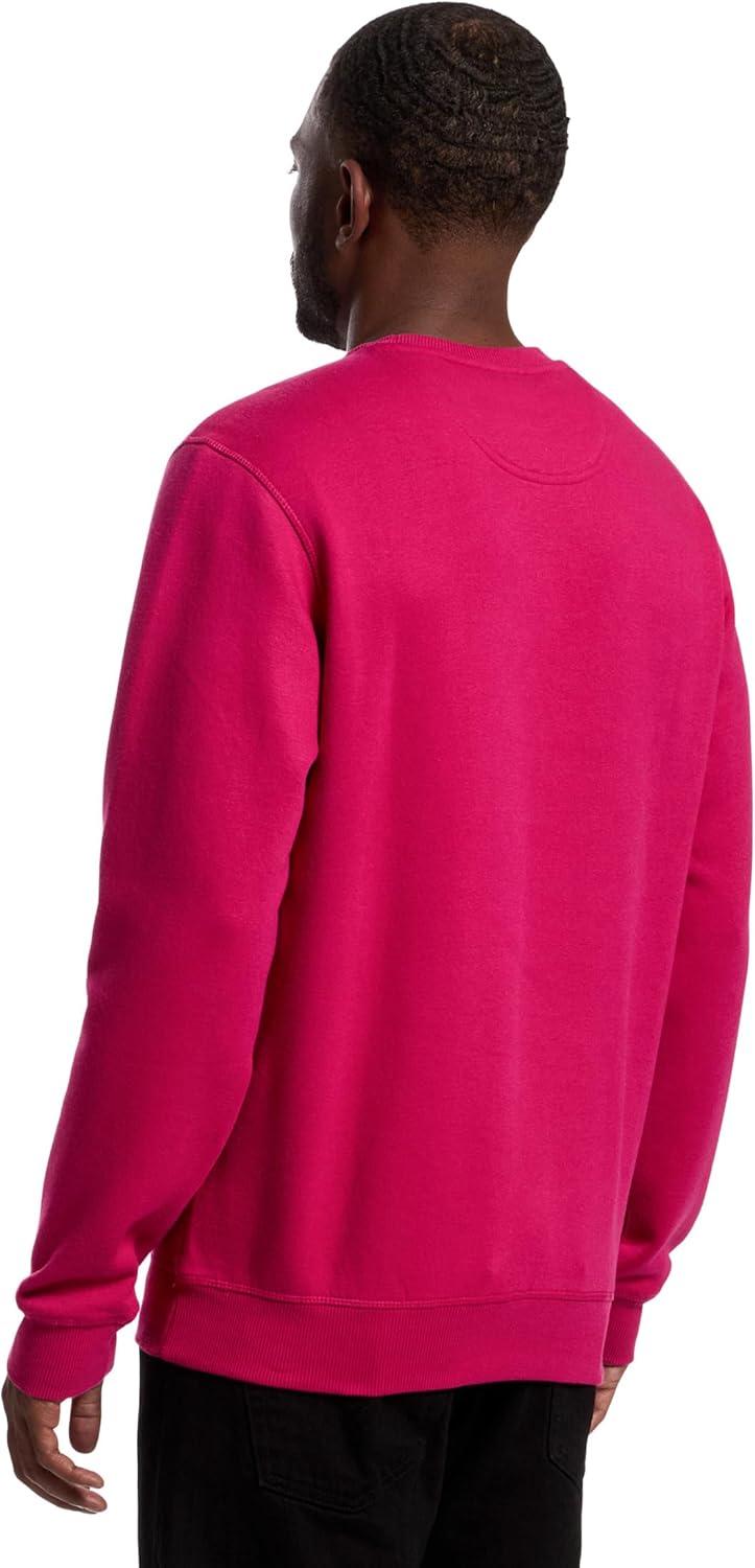 image:imageUS Polo Assn mens Long Sleeve Popover Crew Neck Fleece SweatshirtRaspberry Vine