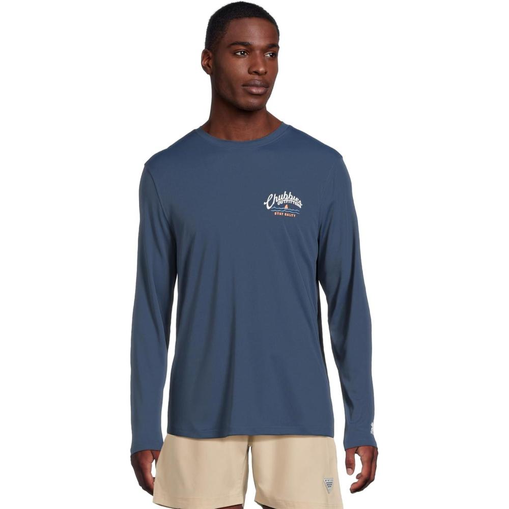 image:imageChubbies Mens The Surf Skin Sun CrewneckNavy