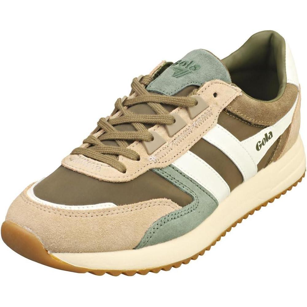image:imageGola Womens Daytona MirrorSneakerKhakiCappuccinoOffwhite