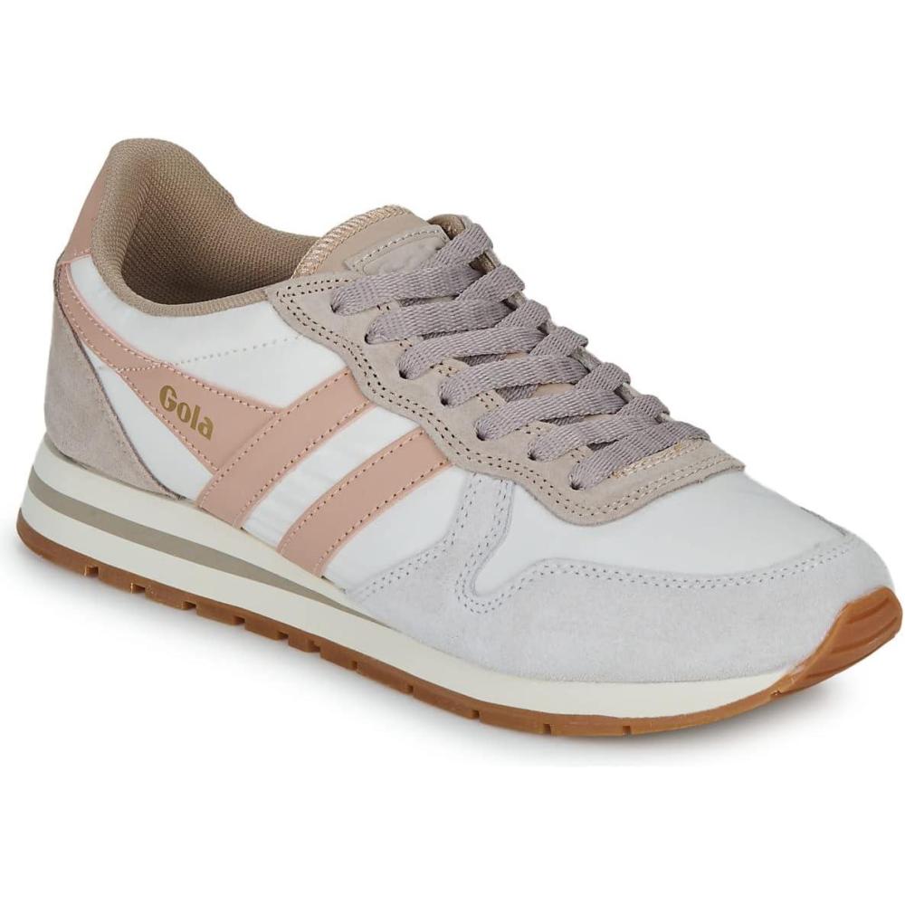 image:imageGola Womens Daytona MirrorSneakerOff White Feather Grey Pearl Pink
