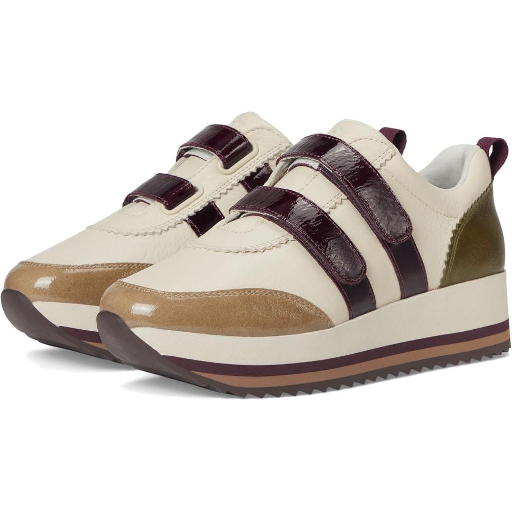 image:imageJohnston amp Murphy Womens Gracie Double Strap SneakersBoneTaupeOlive