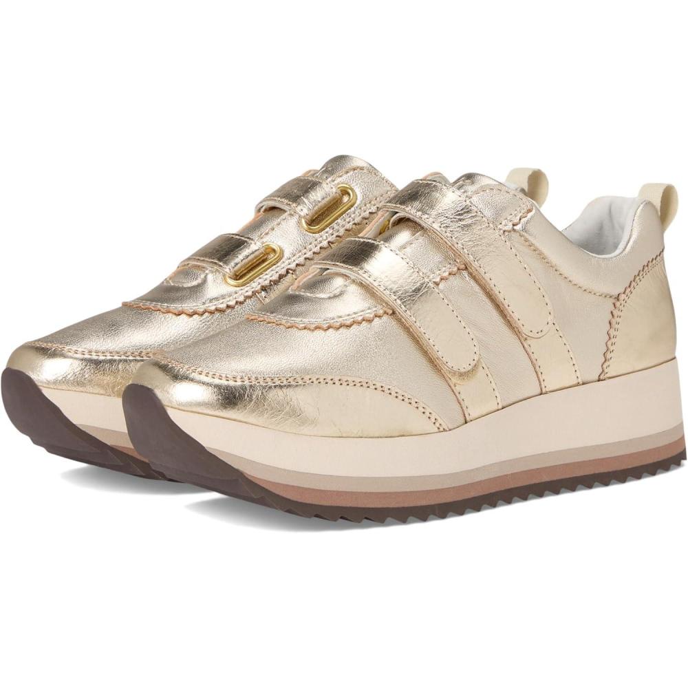 image:imageJohnston amp Murphy Womens Gracie Double Strap SneakersGold Metallic