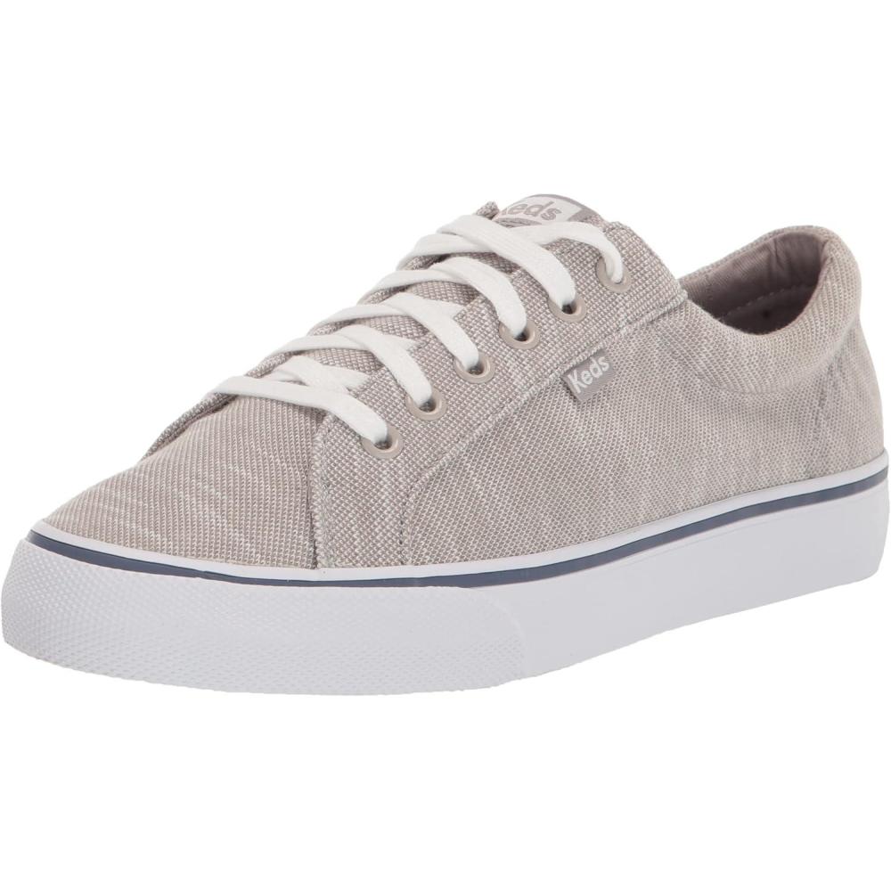 image:imageKeds Womens Jump Kick LeatherSneakerGrey Knit