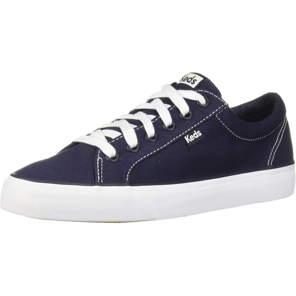 image:imageKeds Womens Jump Kick LeatherSneakerNavy