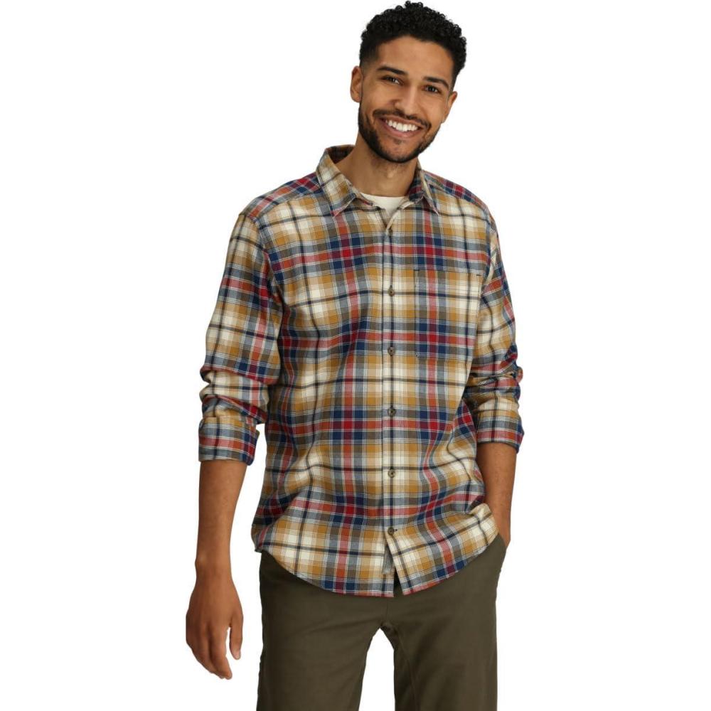 image:imageRoyal Robbins Mens Lieback Organic Cotton Flannel Long SleeveBistre Tahoe Plaid