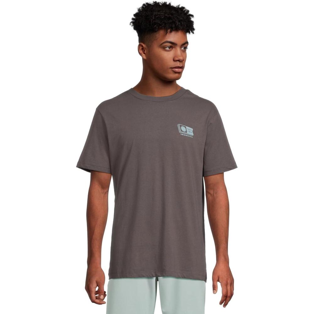 image:imageSalty Crew Mens Alphabet Short Sleeve TeeCharcoal