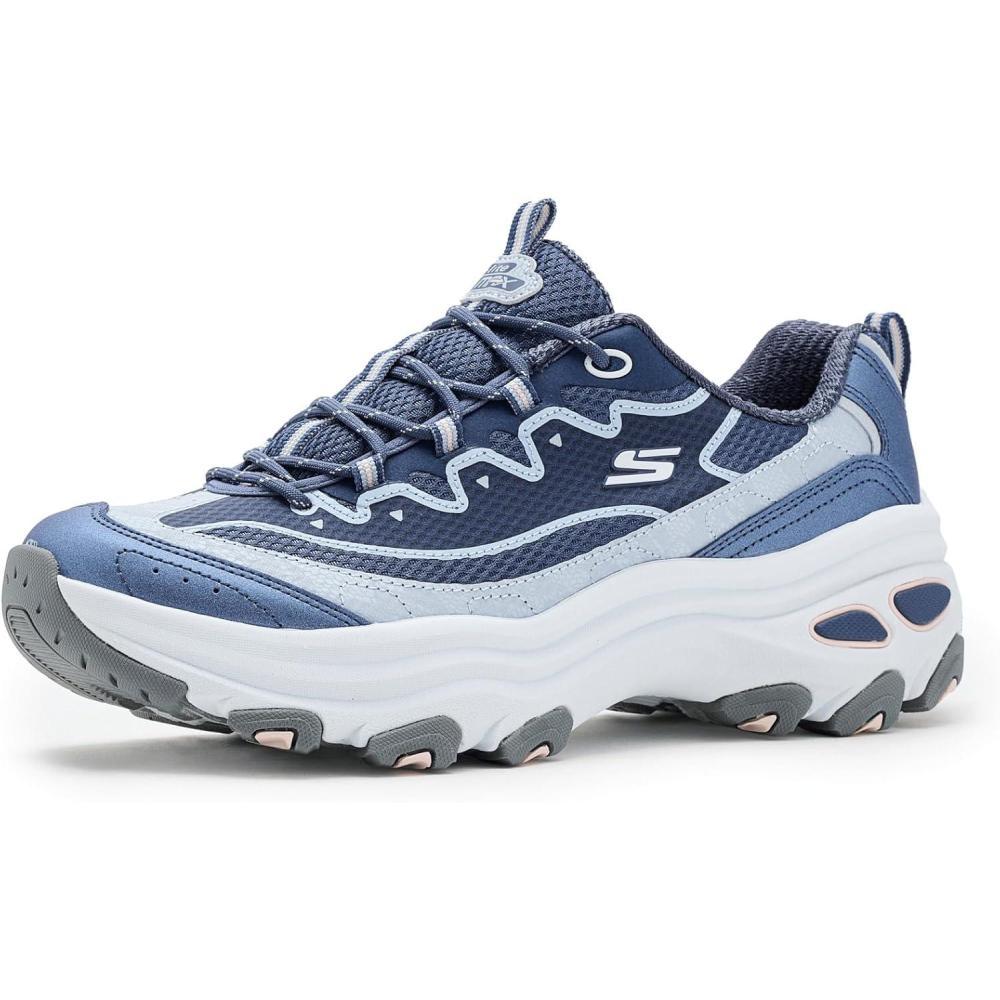 image:imageSkechers Womens DLite MaxBlue Light Blue