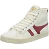 Off White Deep Red