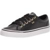 Black/Gold Leather