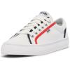 White/Red Canvas