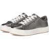 Gunmetal Metallic Leather
