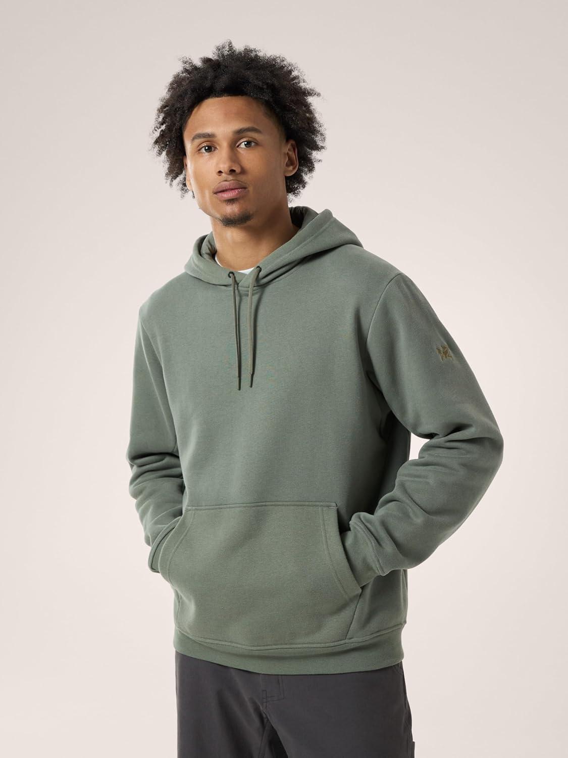 image:imageArcteryx Emblem Fleece Hoody Mens Comfortable Hoody in An Organic Cotton BlendForage