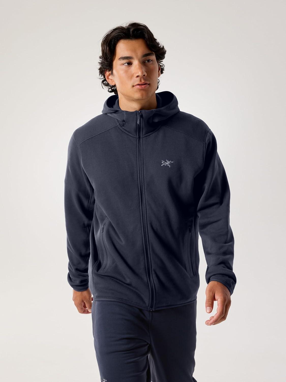 image:imageArcteryx Kyanite Mens Hoody Warm Polartec Stretch Fleece Midlayer MoistureWicking Hoodies for MenBlack Sapphire