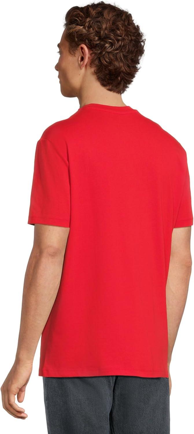 image:imageArmani Exchange Mens Heavy Cotton Jersey TShirtHaute Red