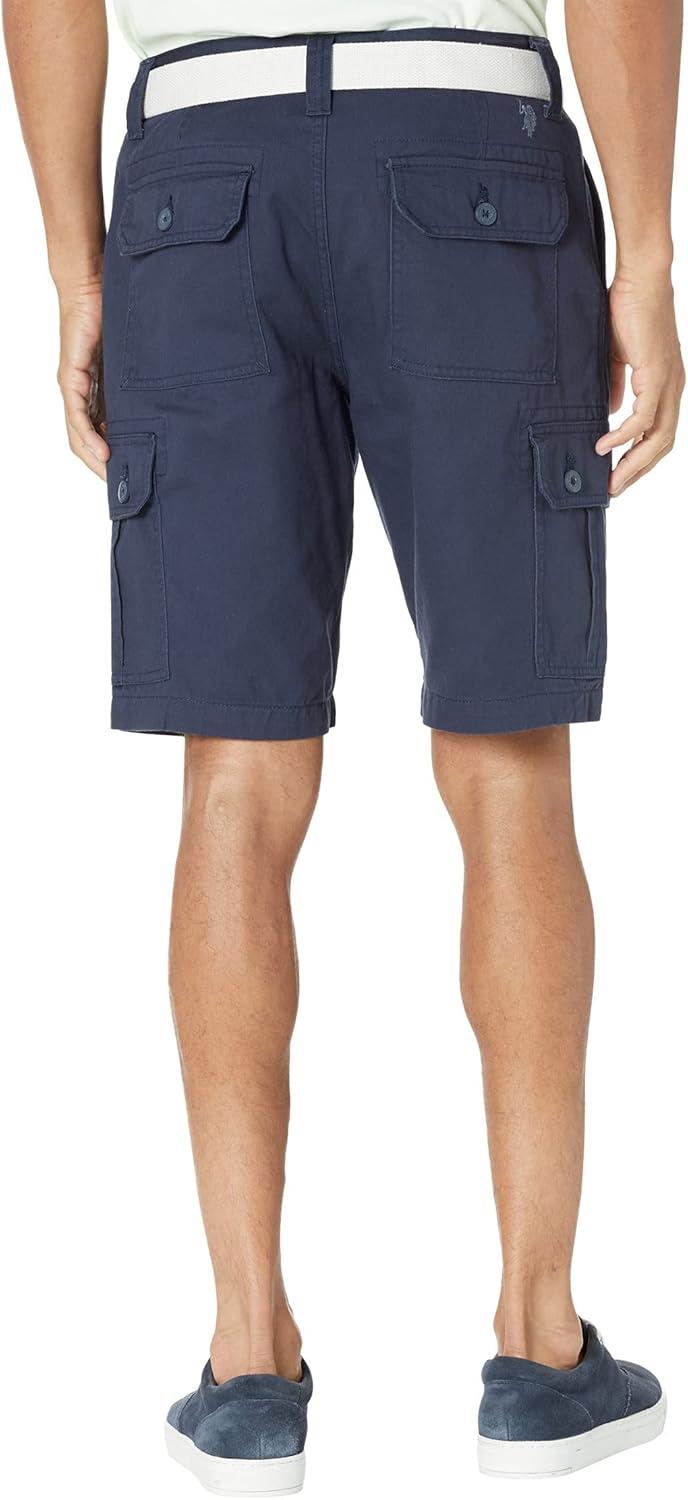 image:imageBELTED TWILL CARGO SHORTSClub Navy