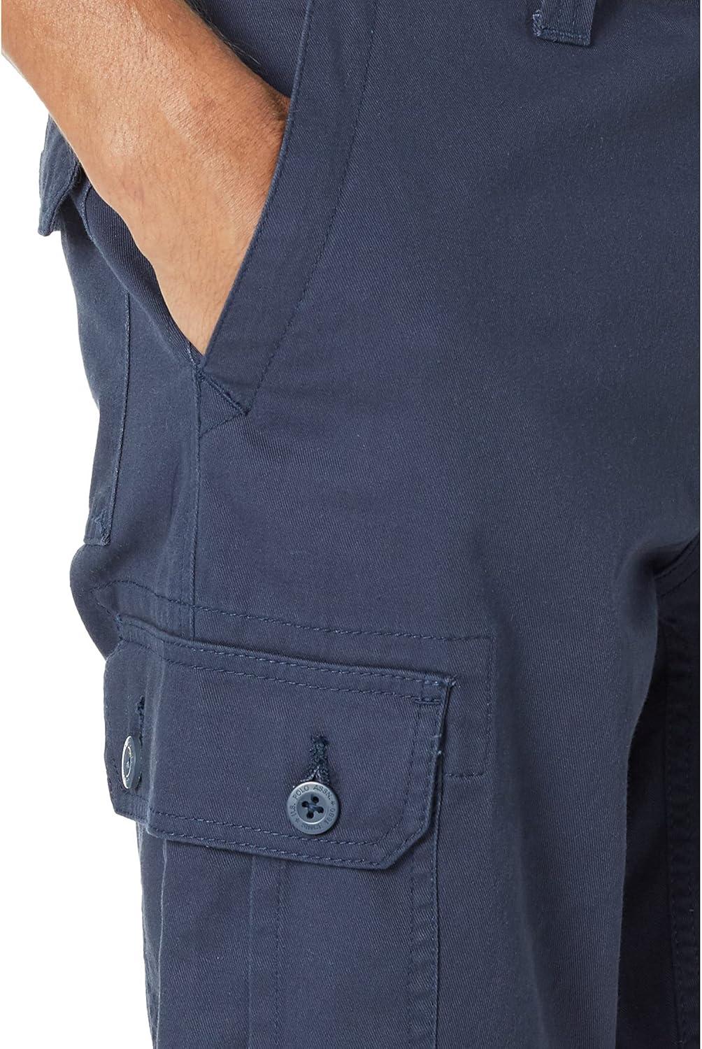 image:imageBELTED TWILL CARGO SHORTSClub Navy