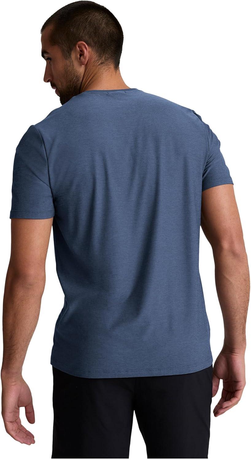 image:imageBeyond Yoga Mens Always Beyond Crew Tee 20Ocean Indigo Heather