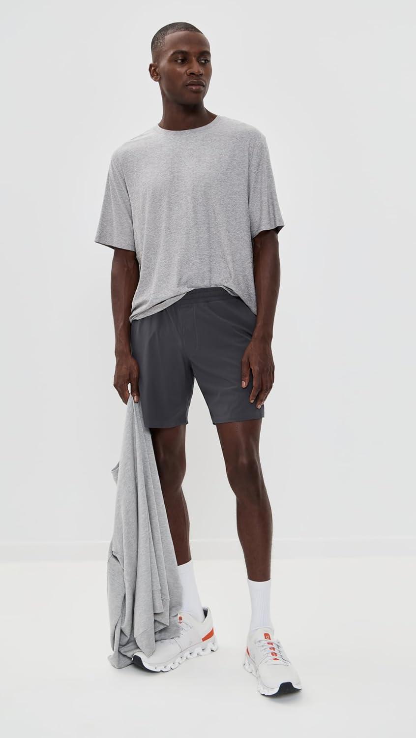 image:imageBeyond Yoga Mens Always Beyond Crew Tee 20Silver Mist
