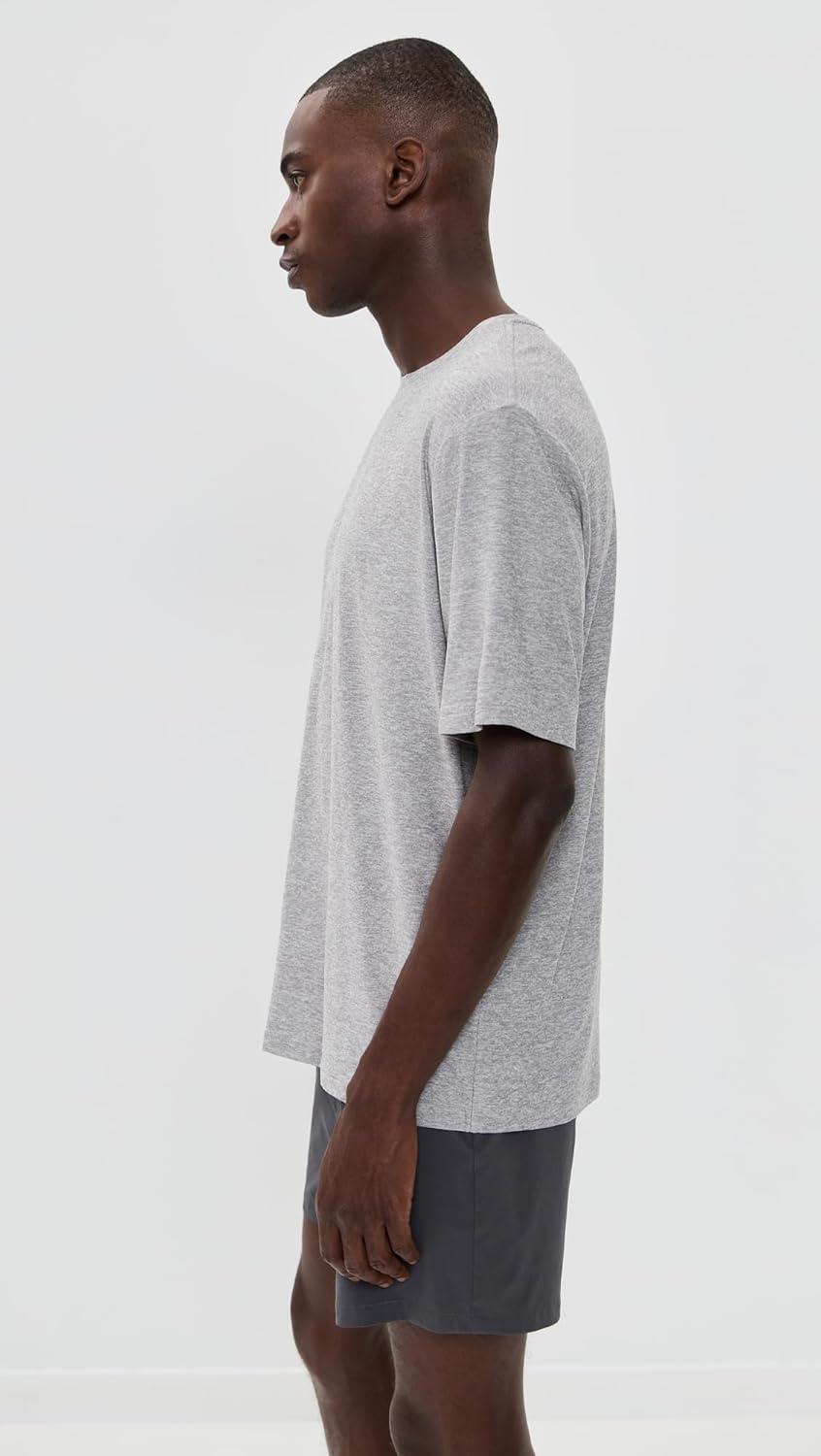 image:imageBeyond Yoga Mens Always Beyond Crew Tee 20Silver Mist