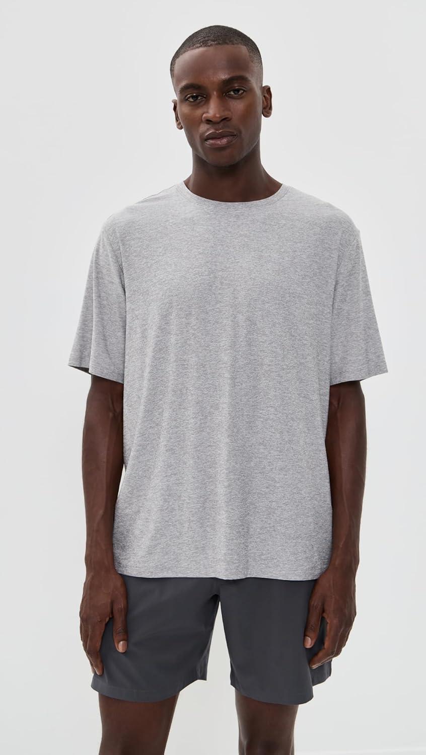 image:imageBeyond Yoga Mens Always Beyond Crew Tee 20Silver Mist