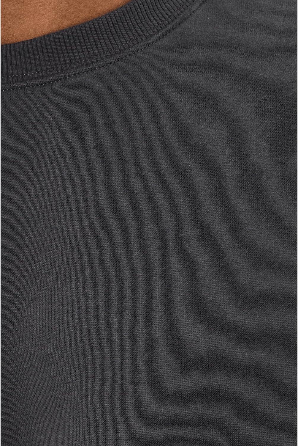 image:imageBeyond Yoga Mens LUXEFLEECE CREWNECK PULLOVERBlack Ash