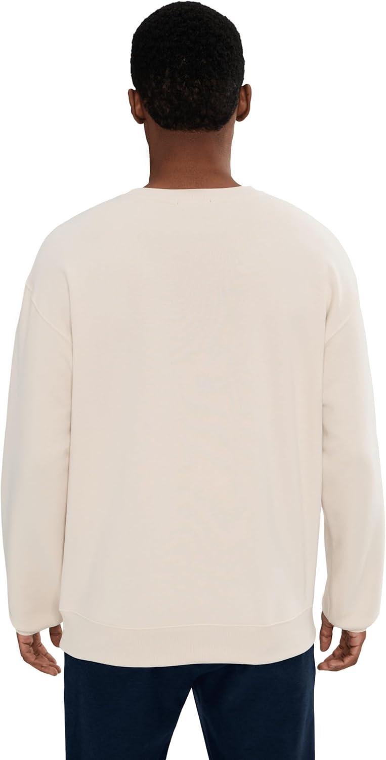 image:imageBeyond Yoga Mens LUXEFLEECE CREWNECK PULLOVERBone