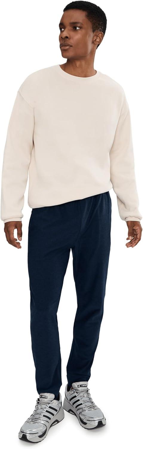 image:imageBeyond Yoga Mens LUXEFLEECE CREWNECK PULLOVERBone
