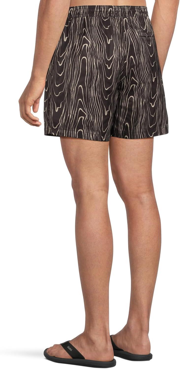 image:imageChubbies Mens The Waveforms 6 Freestyle ShortsBlack Pattern Base Plaids