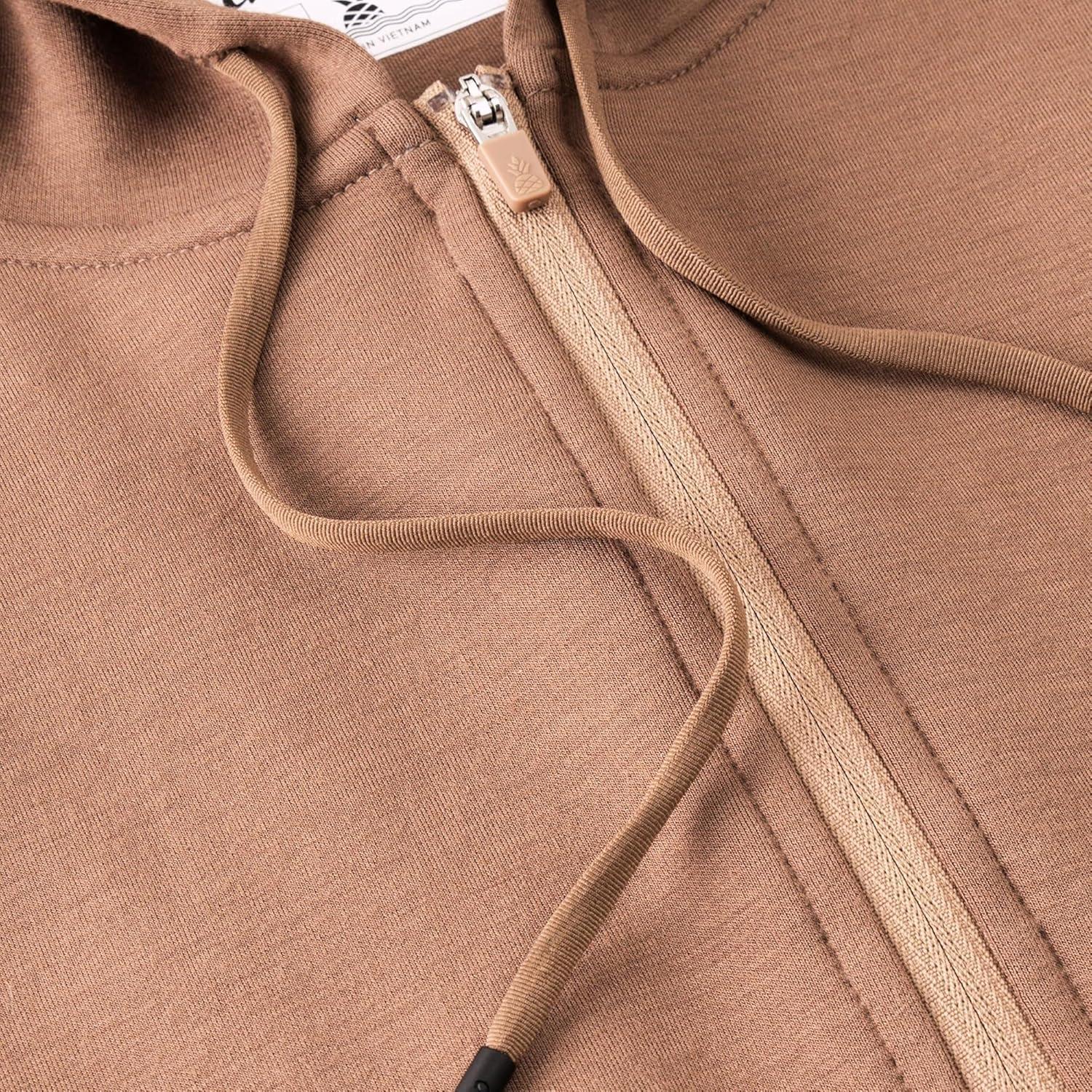image:imageChubbies mens The Mudslide Ultimate Active HoodieMedium Brown Solid
