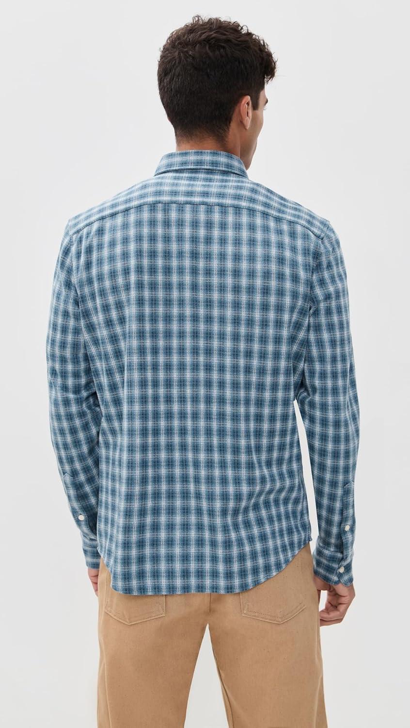 image:imageFaherty Mens Coastline Knit ShirtAzure Night Plaid