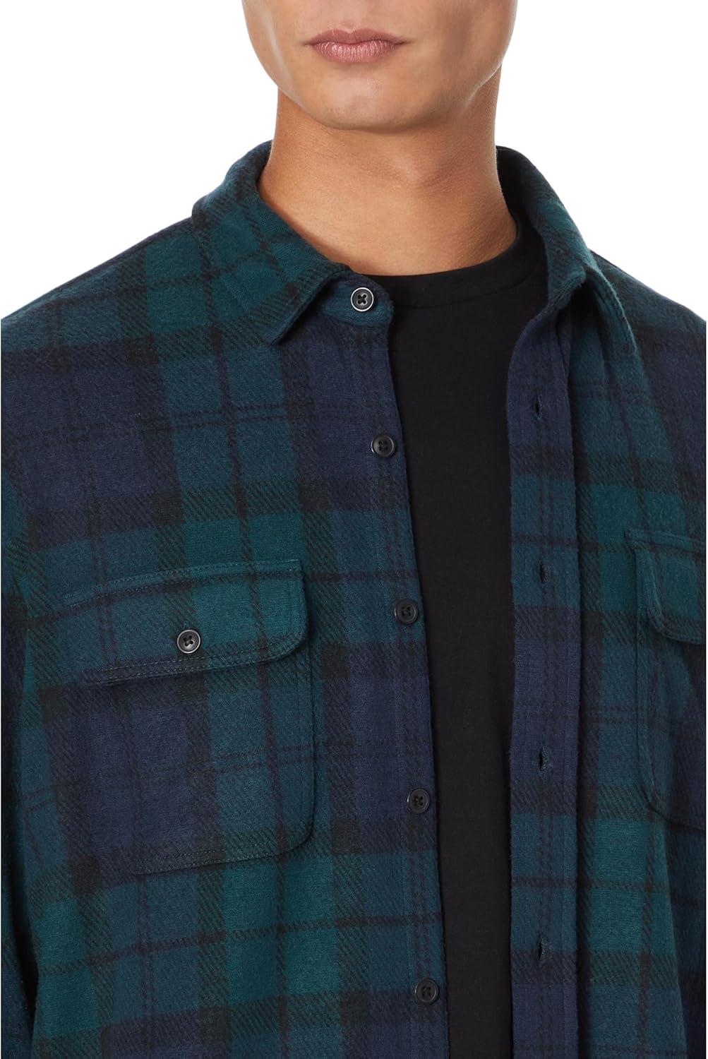 image:imageFaherty Mens Legend Sweater ShirtBlackwatch Plaid