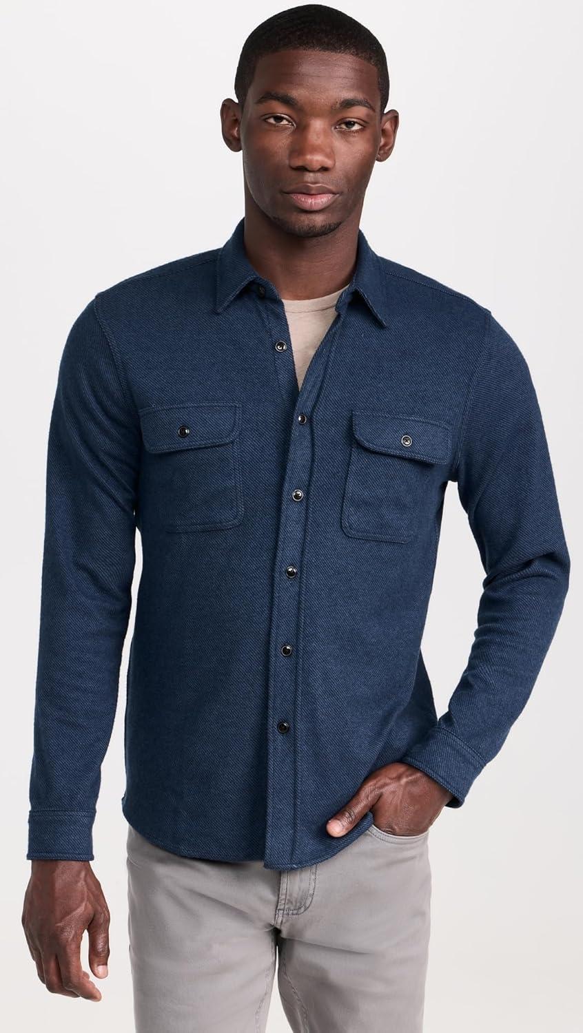 image:imageFaherty Mens Legend Sweater ShirtBrighton Navy Twill
