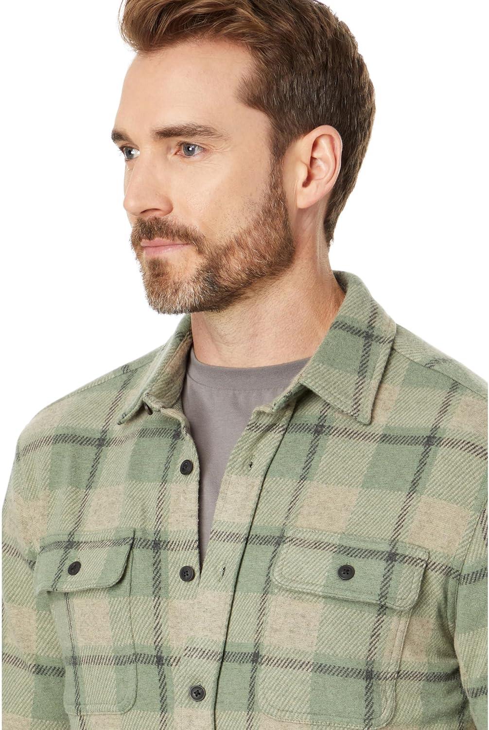 image:imageFaherty Mens Legend Sweater ShirtForest Drive Plaid